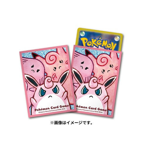 Japanese Chansey, Wigglytuff, and Clefable Sleeves